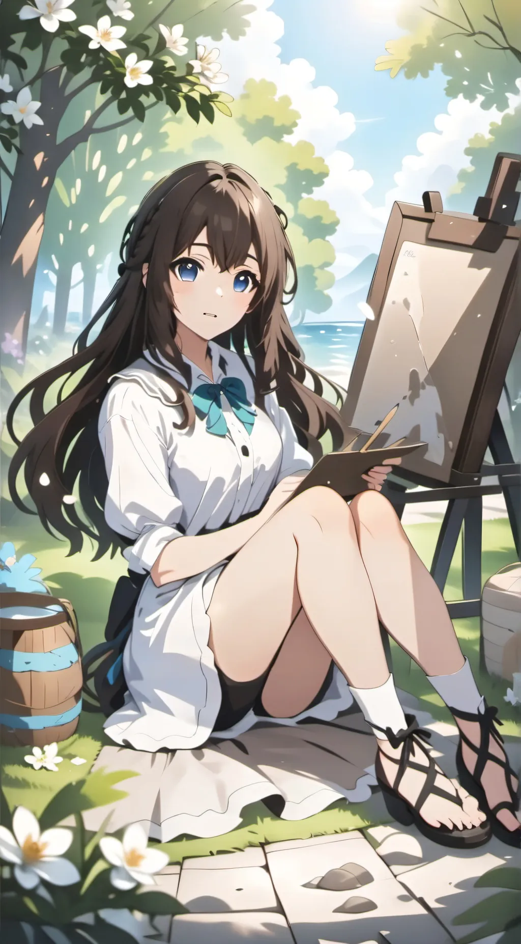 ai character: allyna background