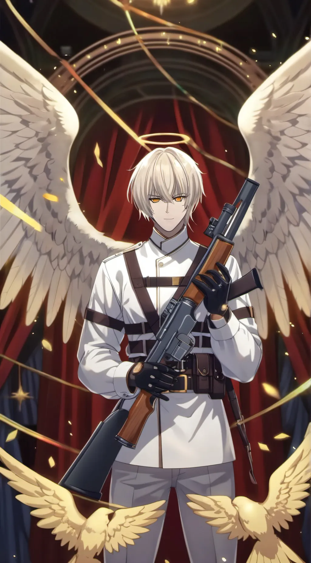 ai character: ꧁mike꧂ background