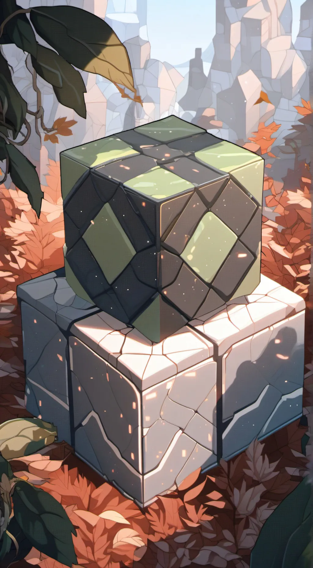 ai character: Blox fruits background