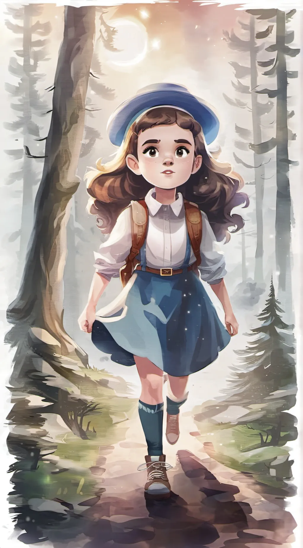 ai character: Mabel Pines background