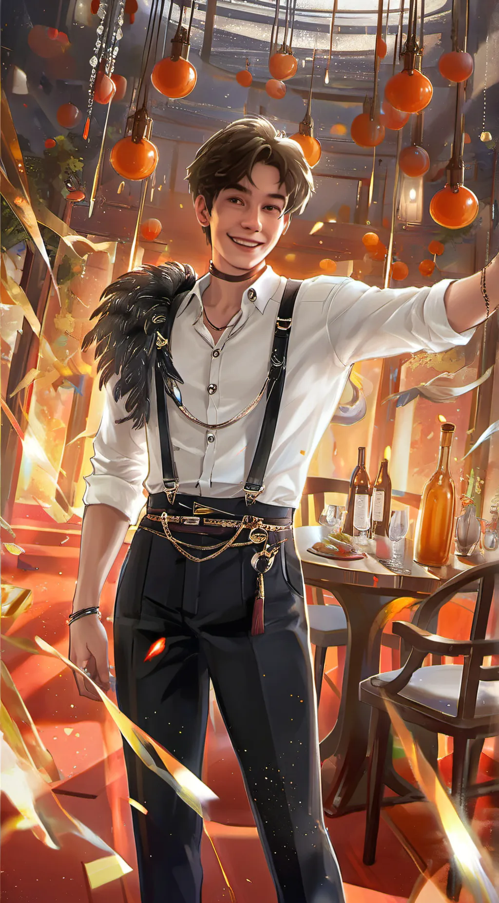 ai character: garry background