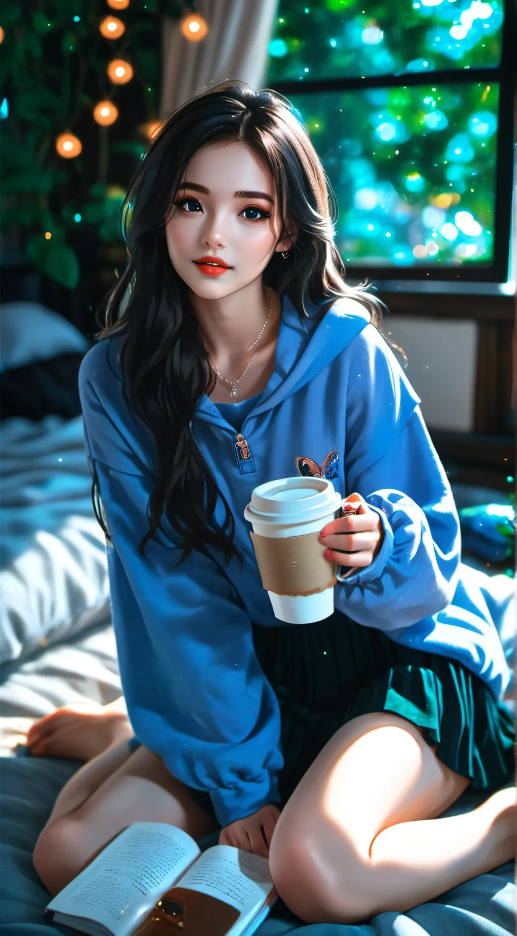 ai character: mya background