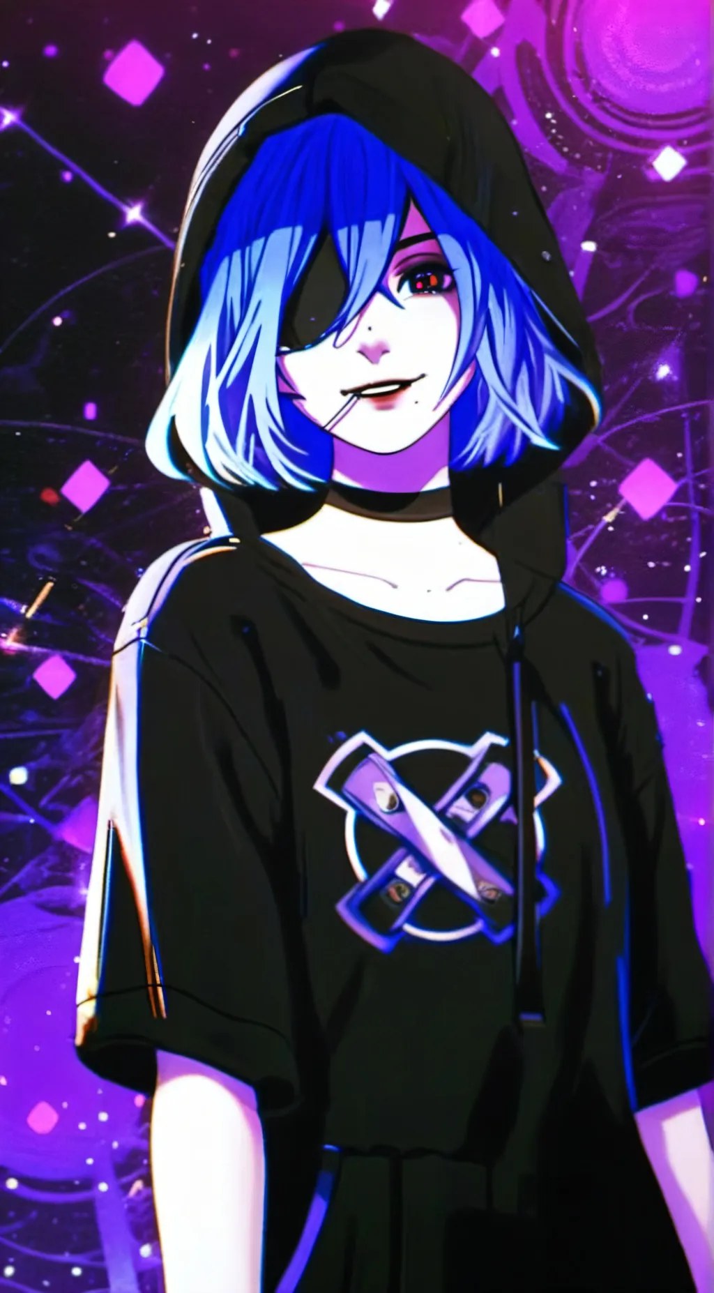 ai character: grimorie  background