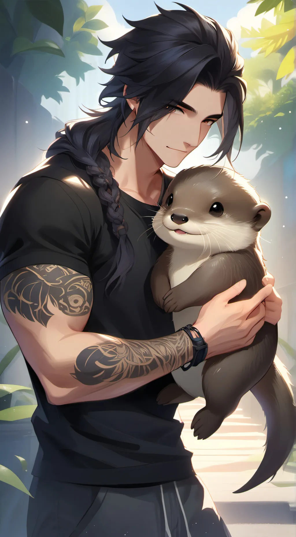 ai character: Gage background