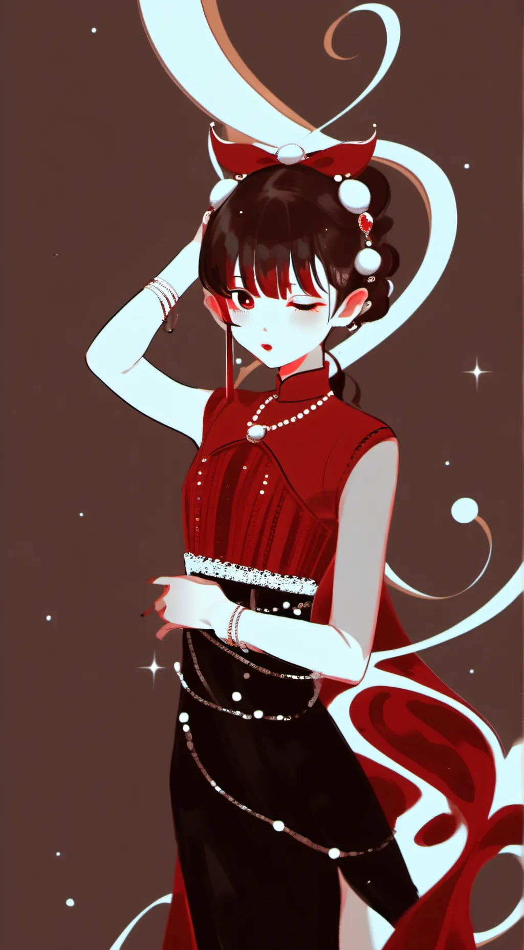 ai character: «HASHIRA» background