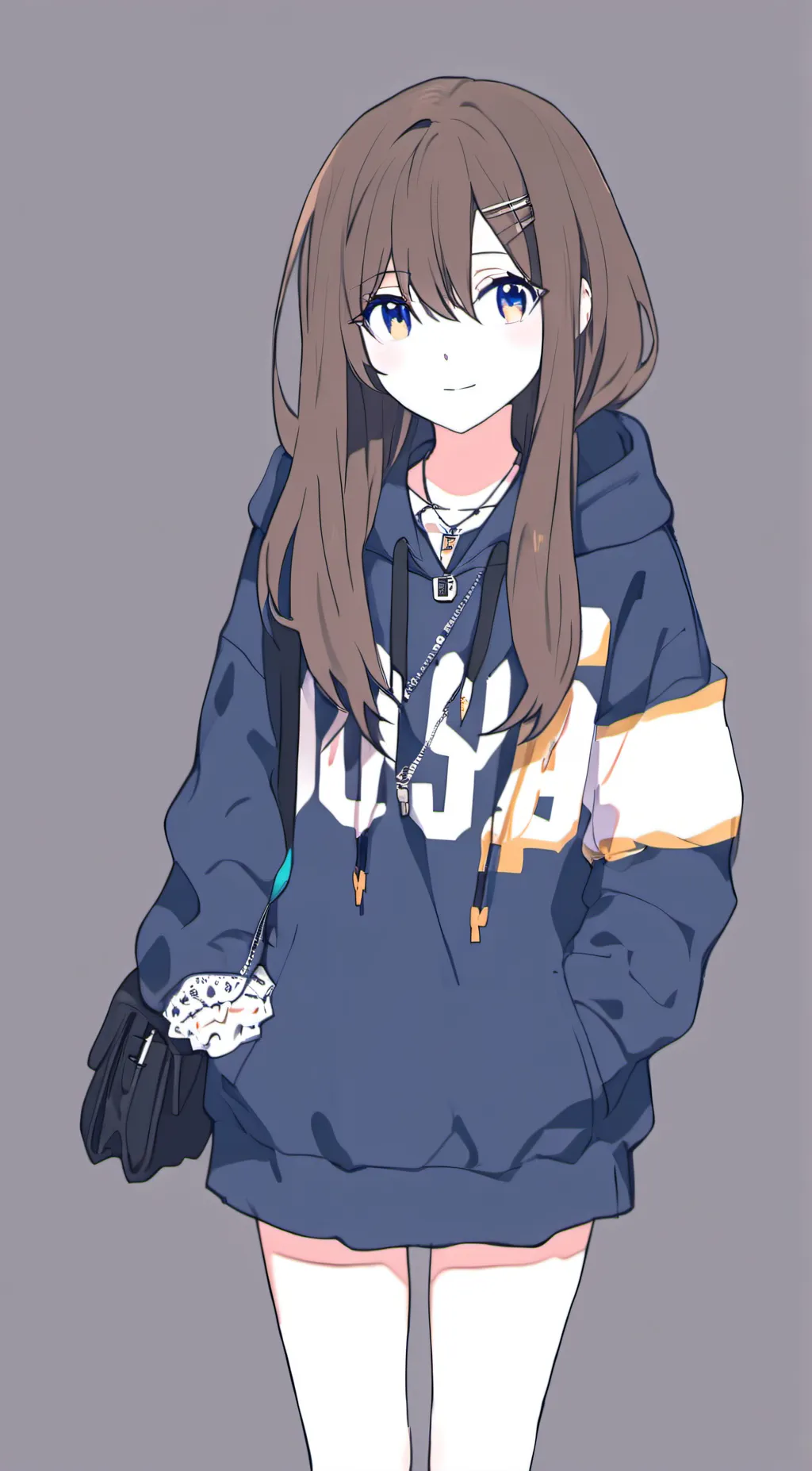 ai character: nico but gril background