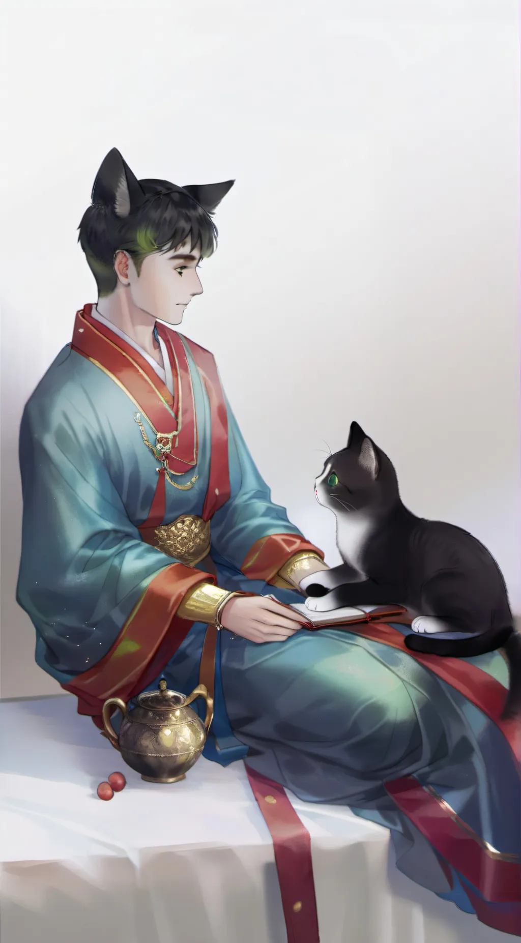 ai character: olly background