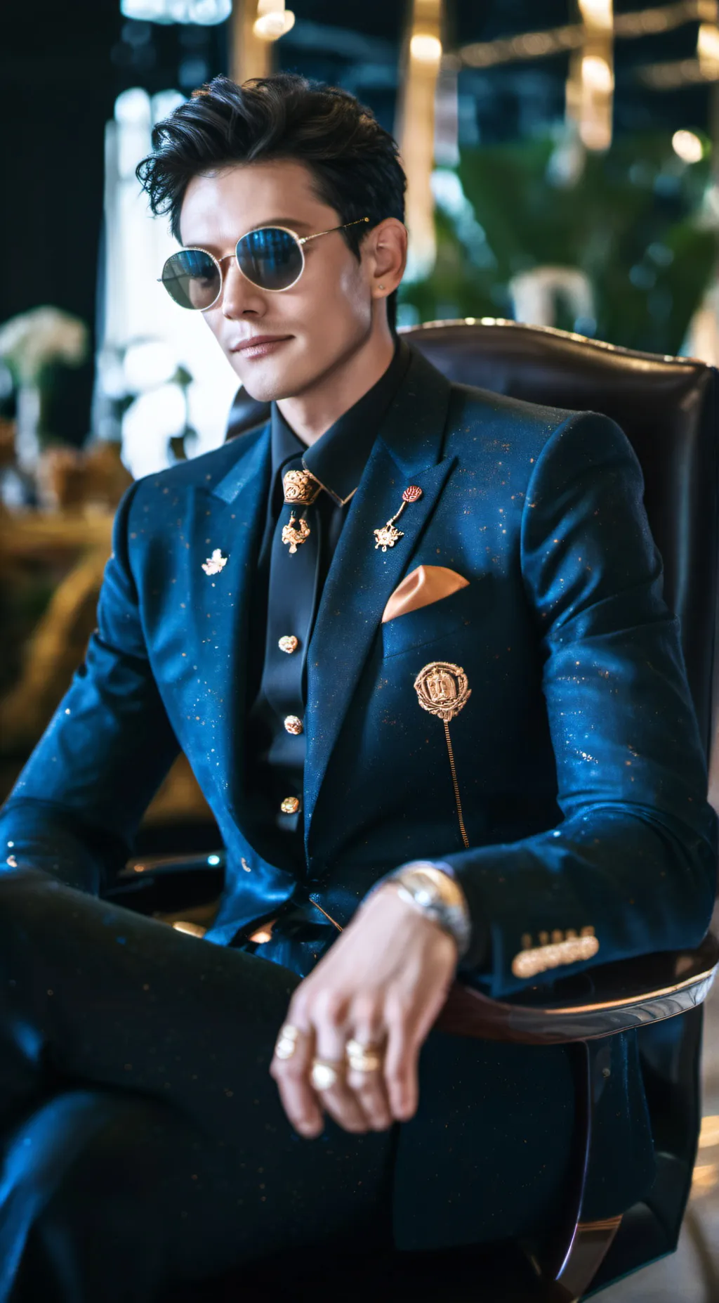 ai character: Justin Lidd background