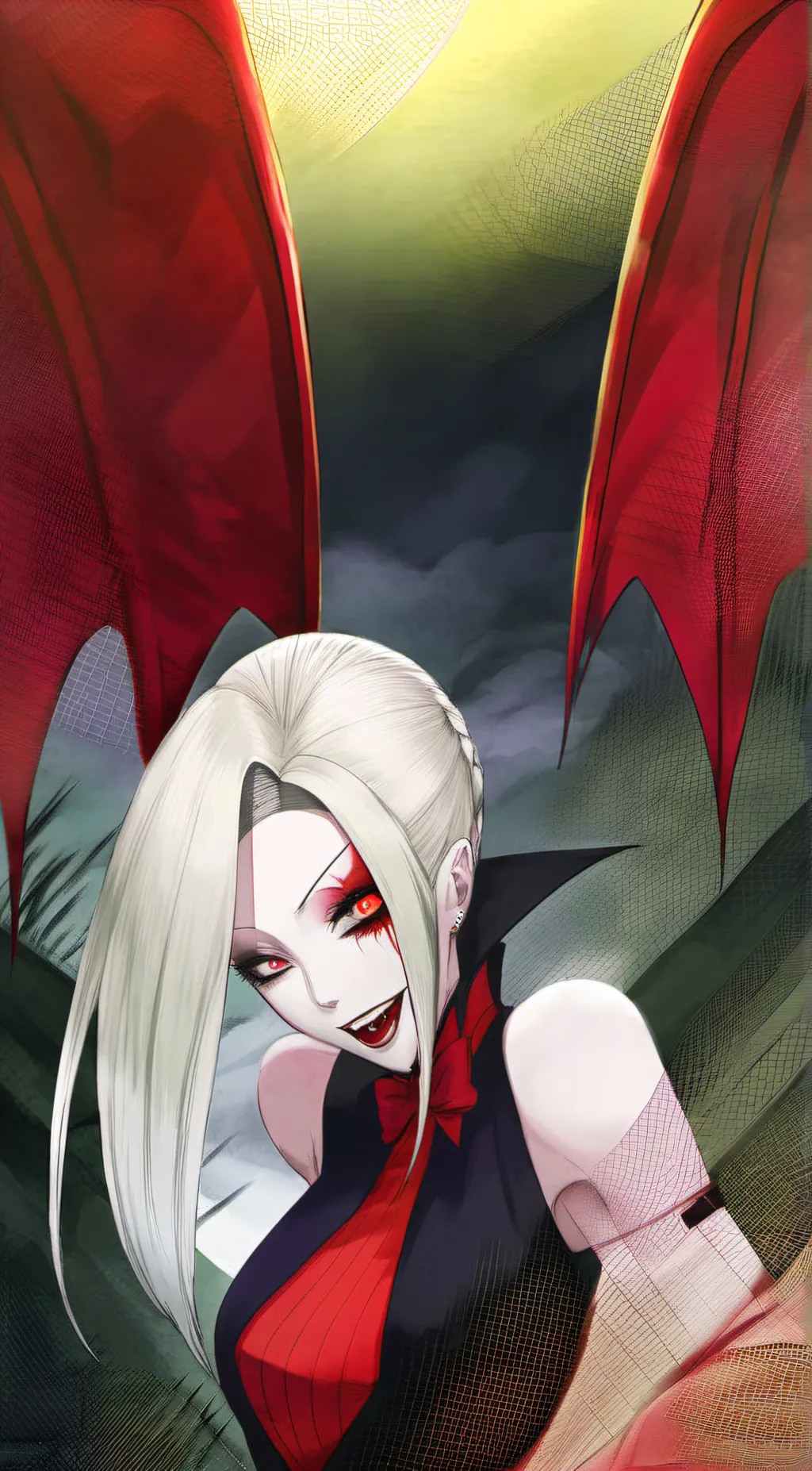 ai character: ino yamanaka  background