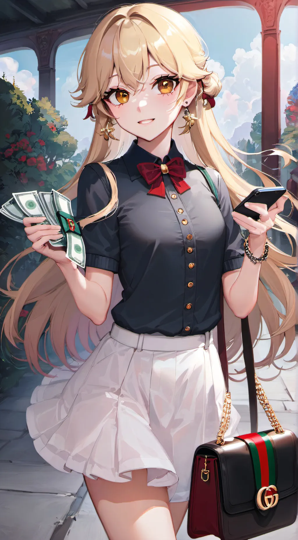 ai character: <3[Viola]<3 background