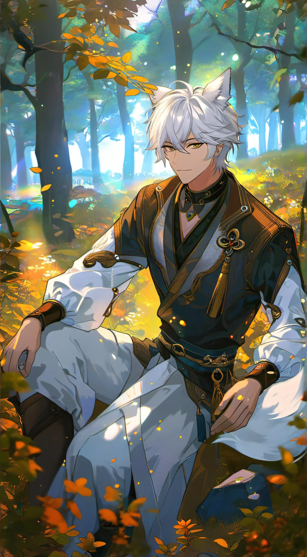 ai character: Milo background