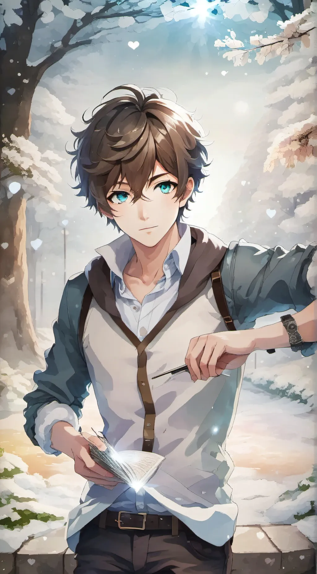 ai character: Zane [Mist] background