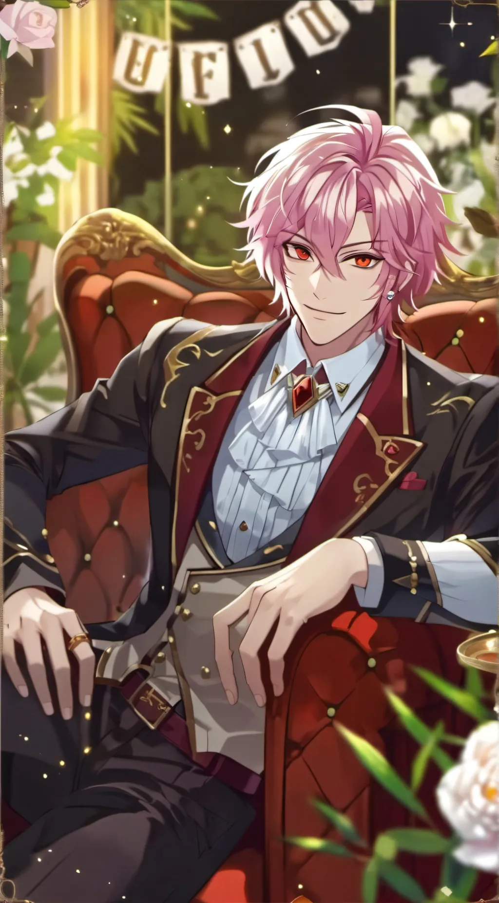 ai character: ●☆ kai ☆● background