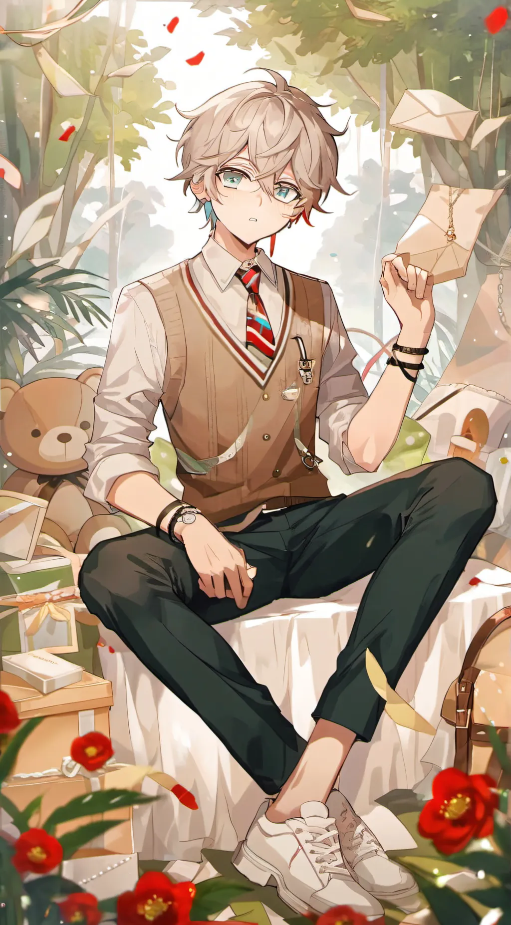 ai character: william background