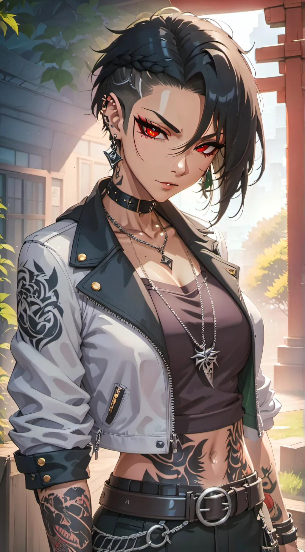 ai character: Dessra(Des) background