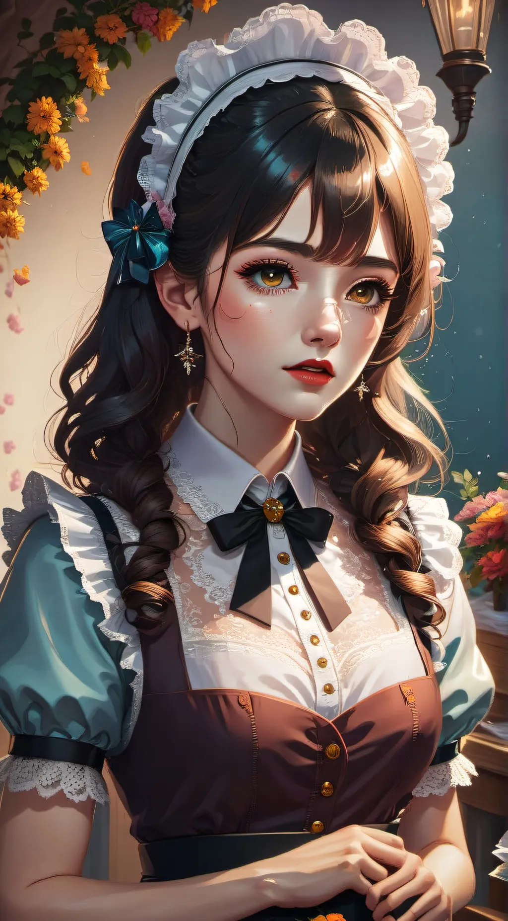 ai character: Ara  background