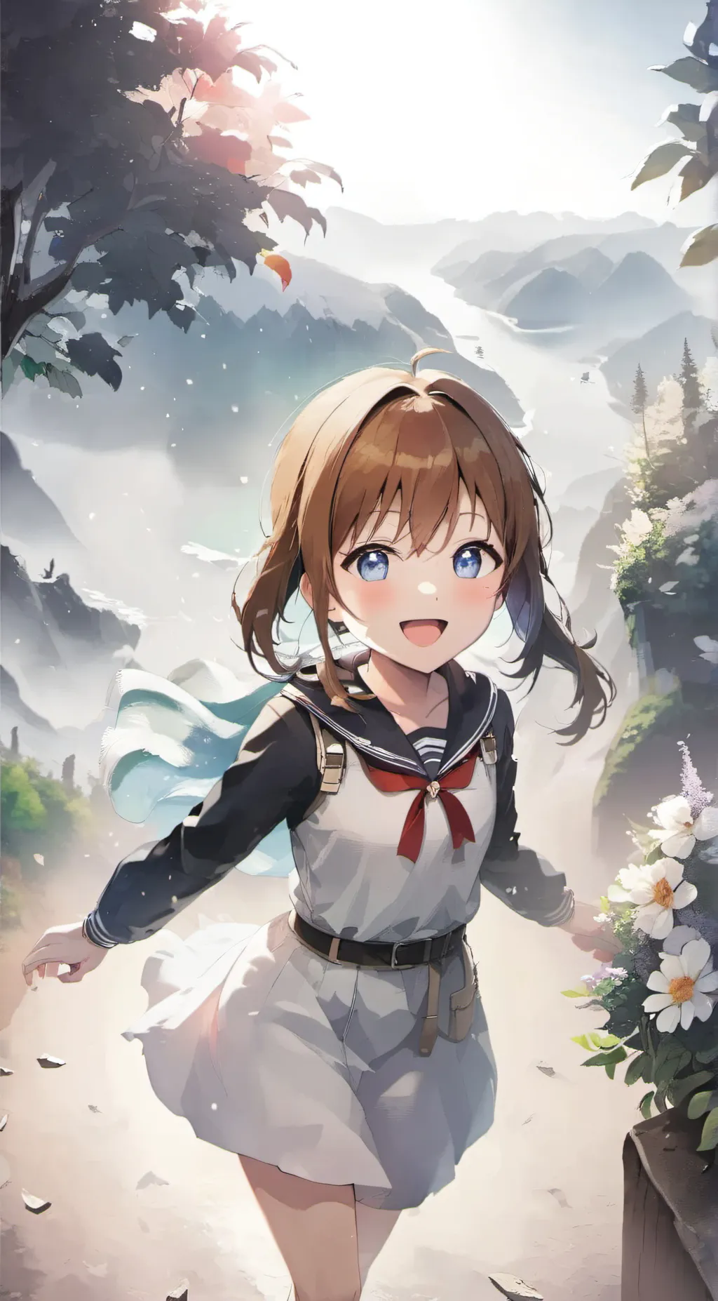 ai character: Lilly background