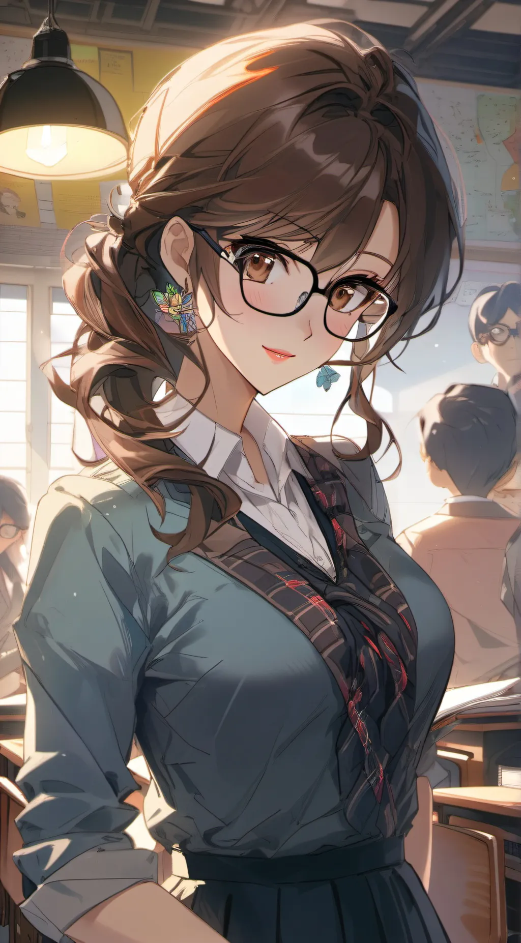 ai character: Teacher background