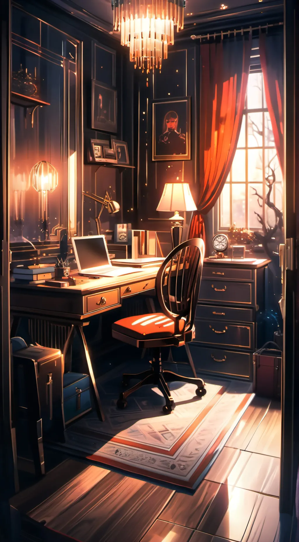 ai character: The Survey background