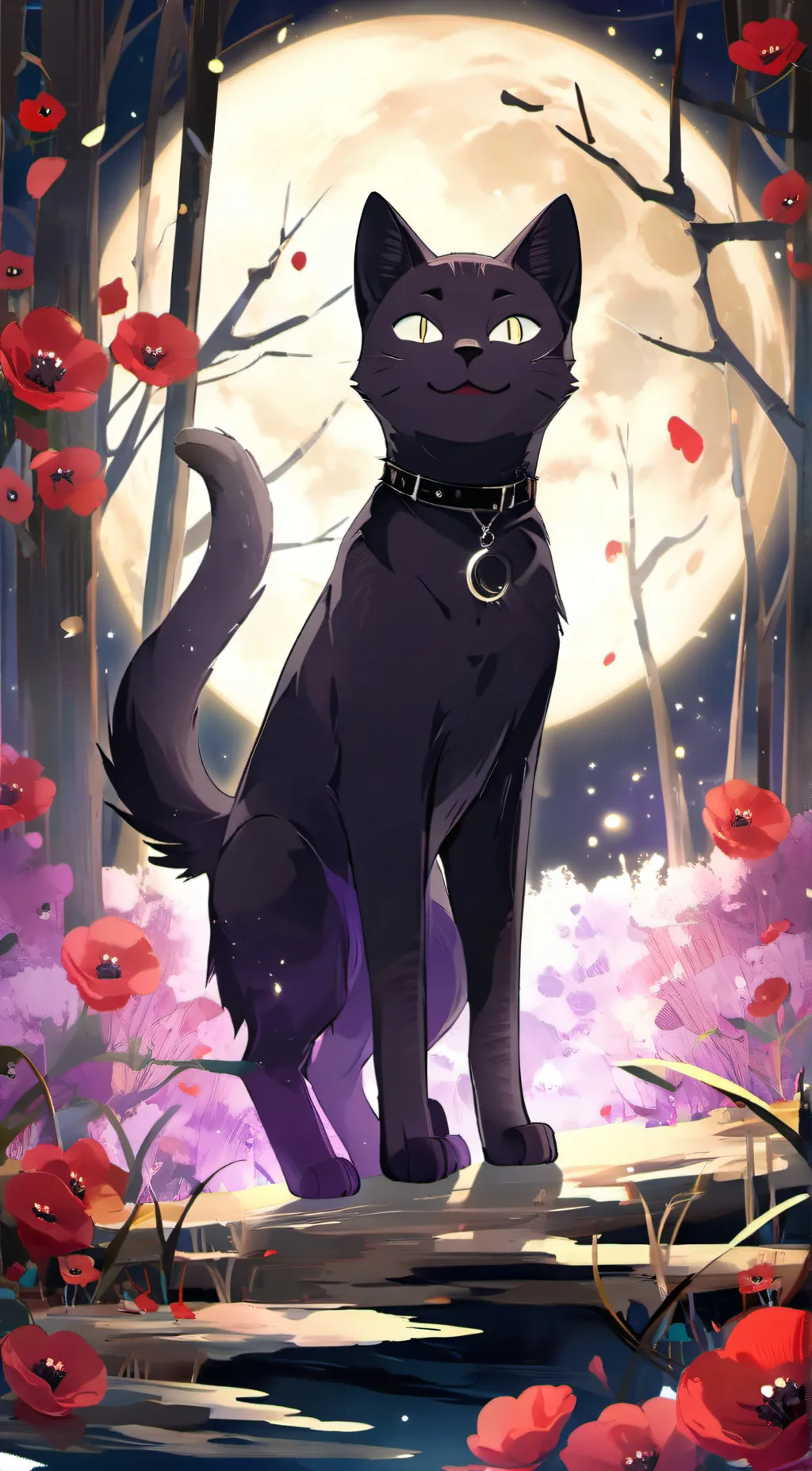 ai character: catnap background