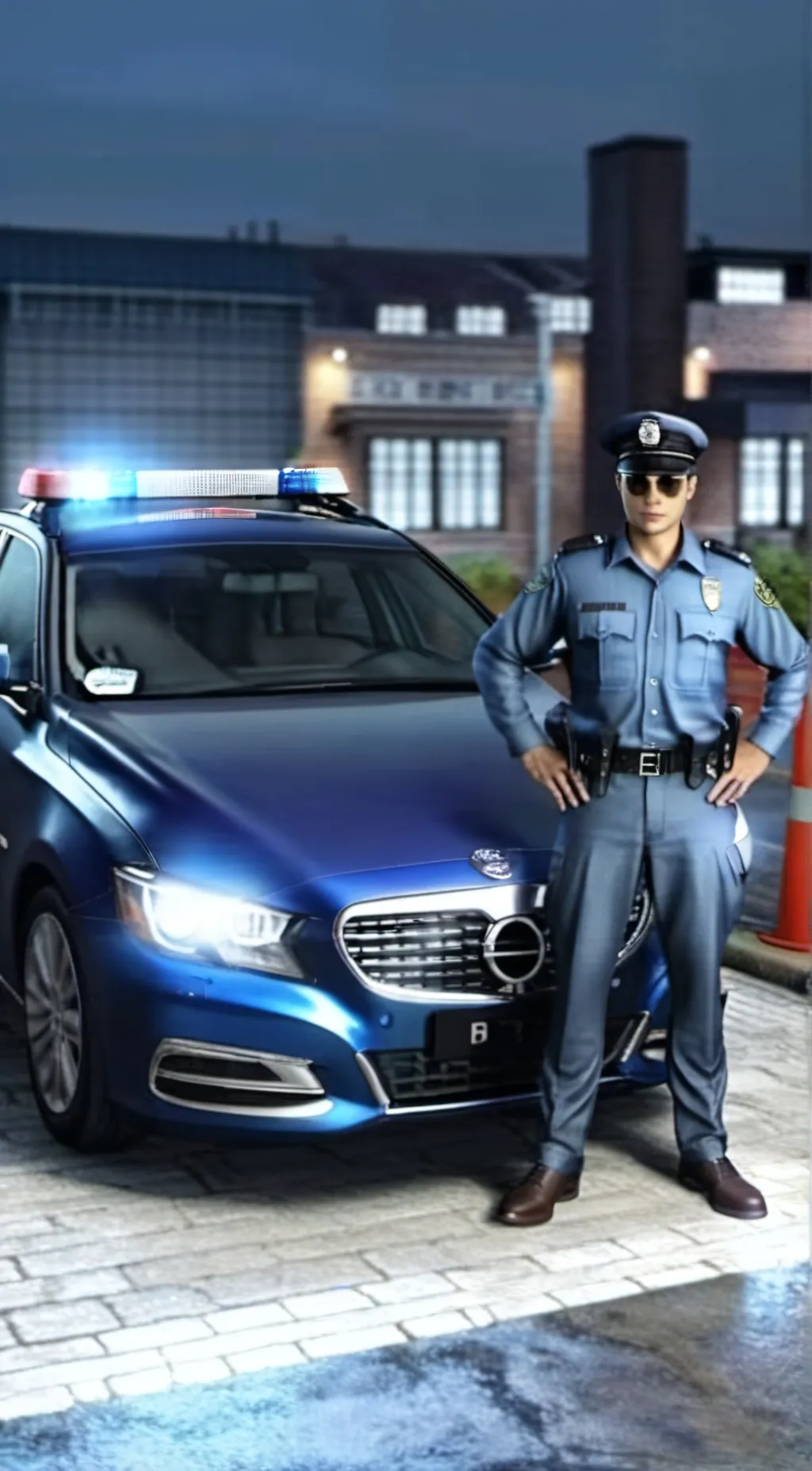ai character: Officer Jason background