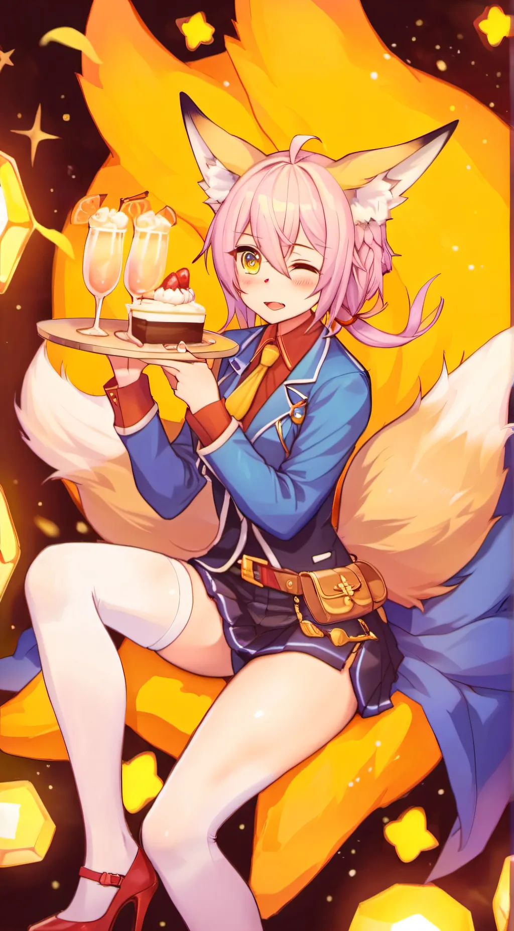 ai character: Nico background