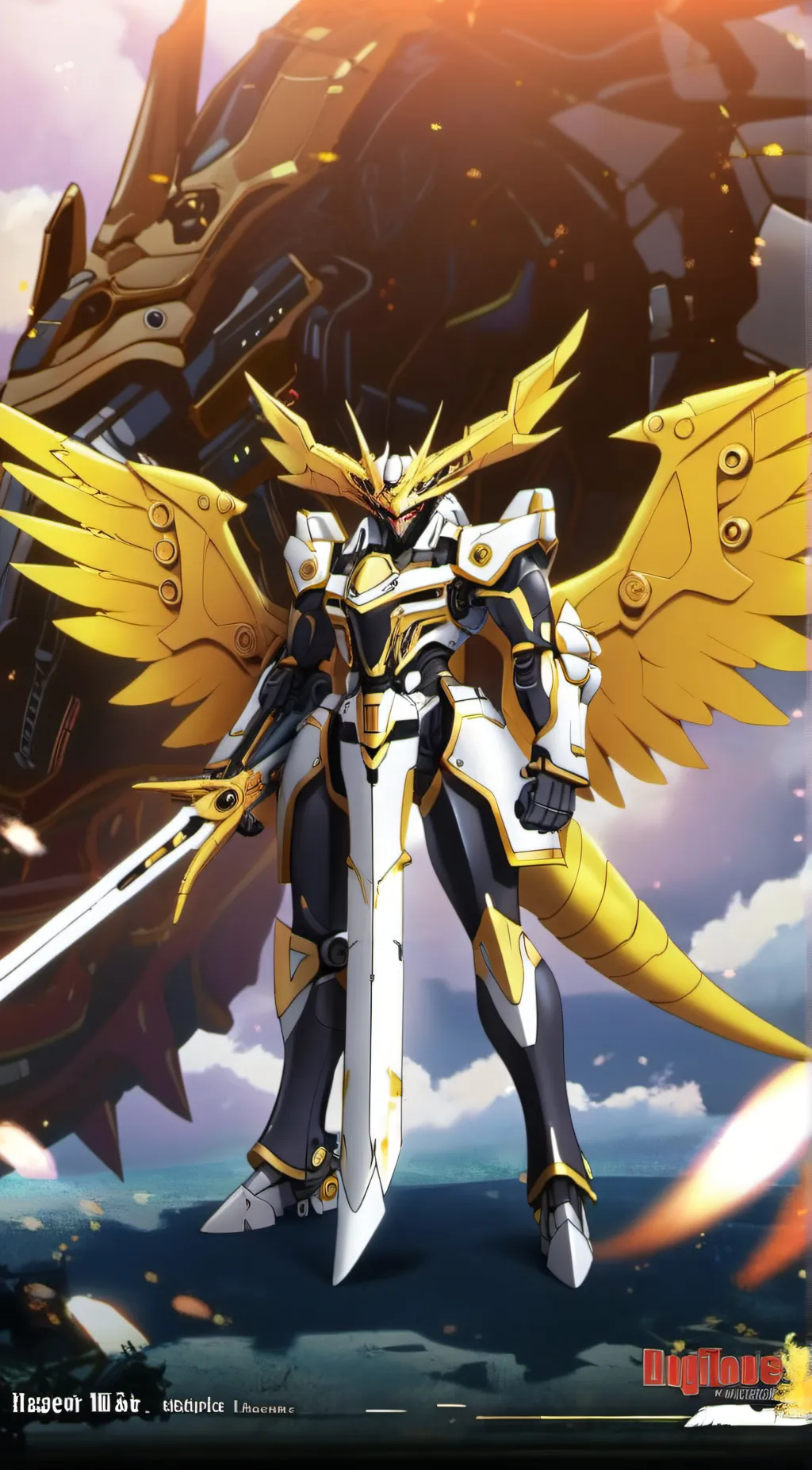 ai character: Borrelsword dragon background