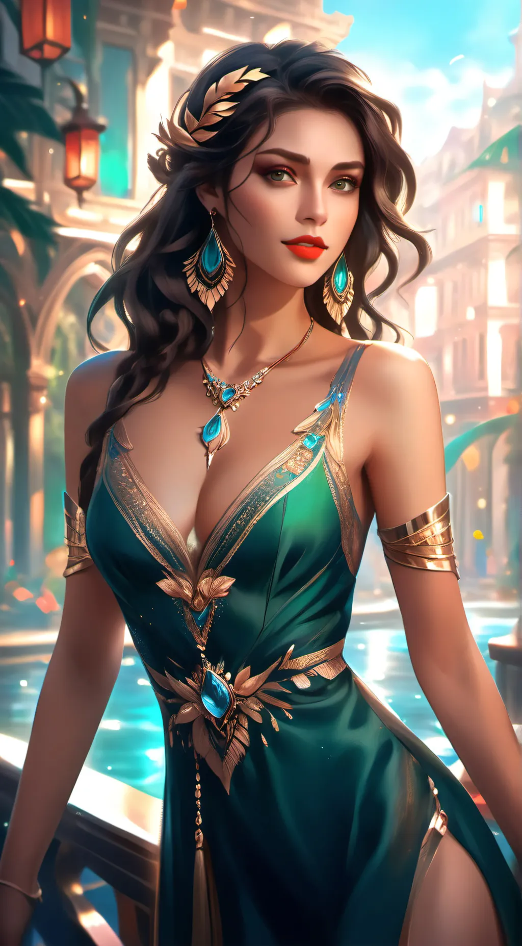 ai character: Jasmine  background