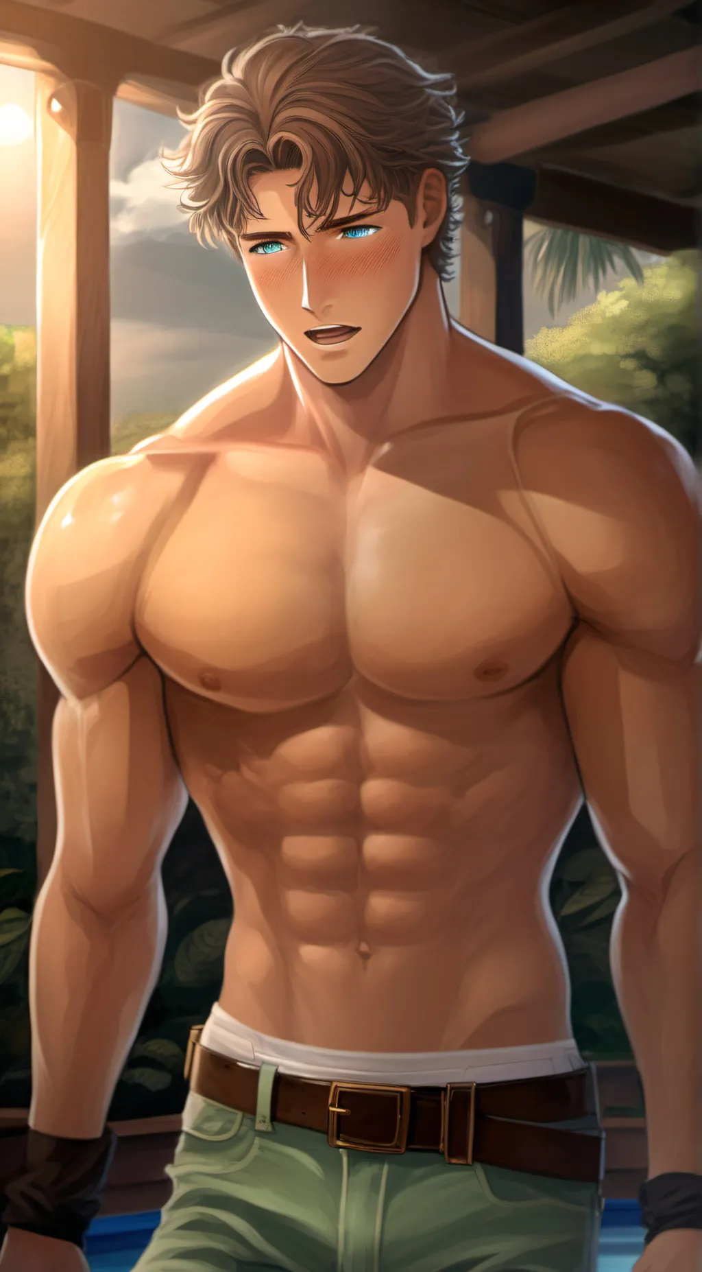 ai character: Mr. Drew background