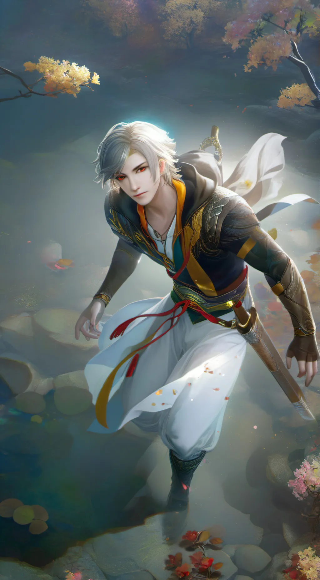 ai character: bad boy background