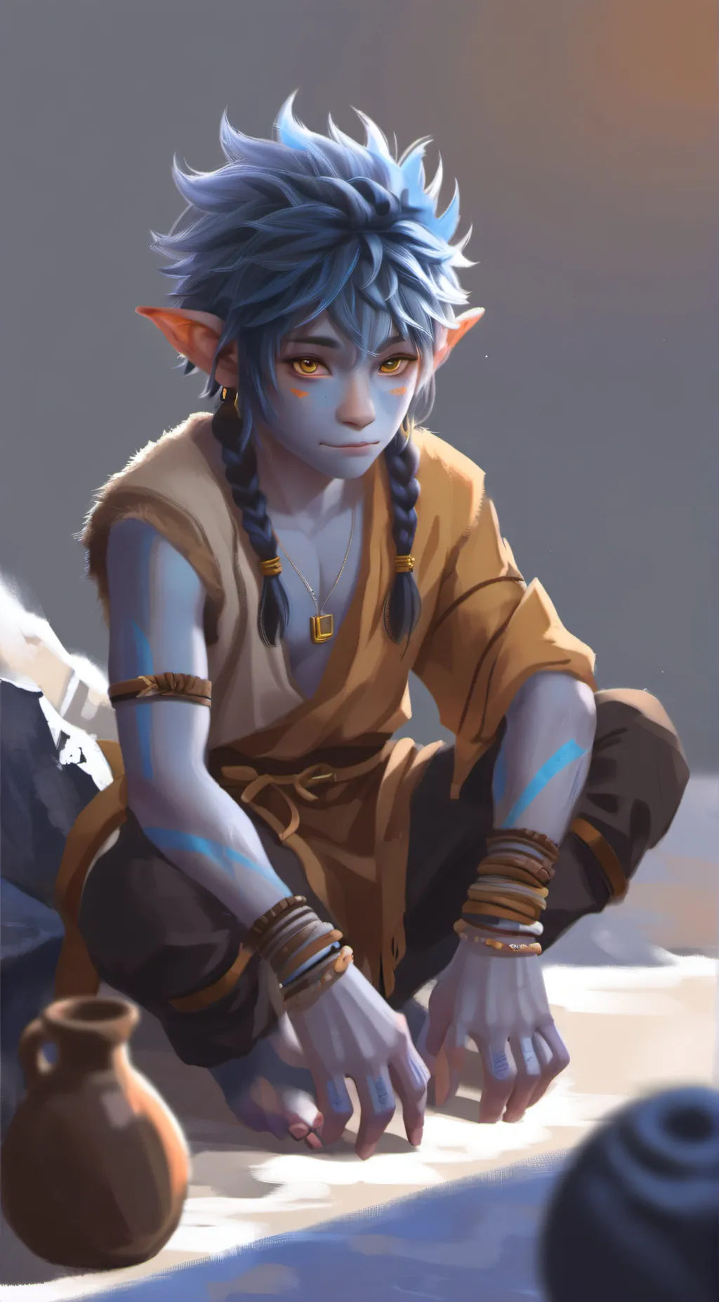 ai character: Branch background