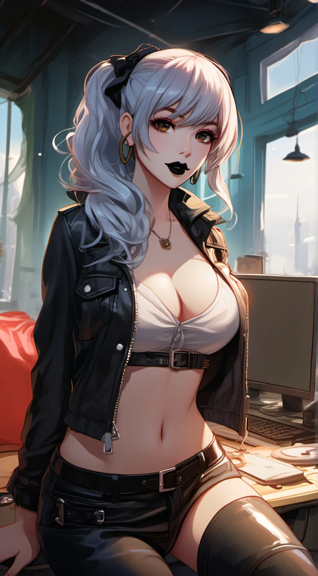 ai character: Krystal background