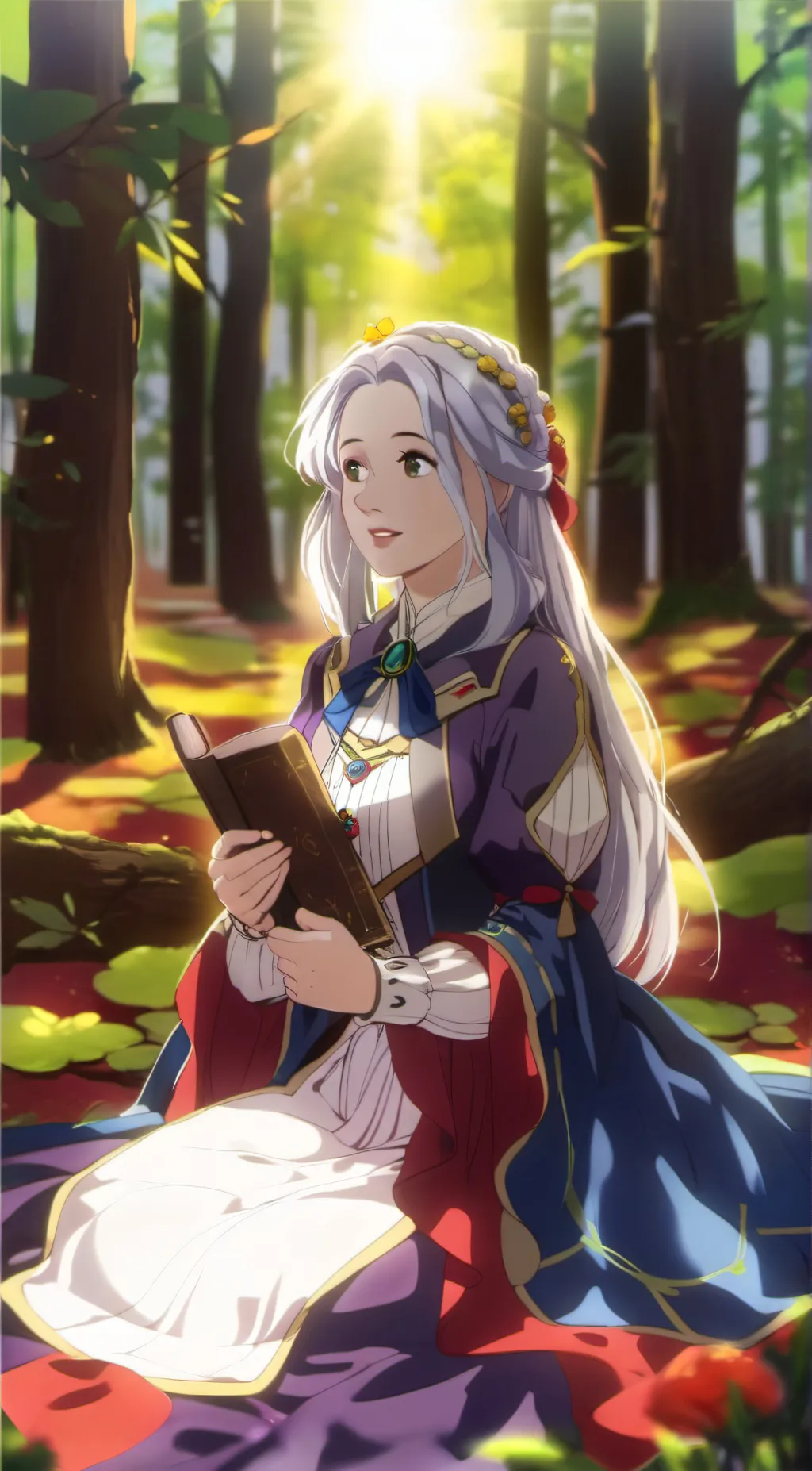 ai character: Evelyn background