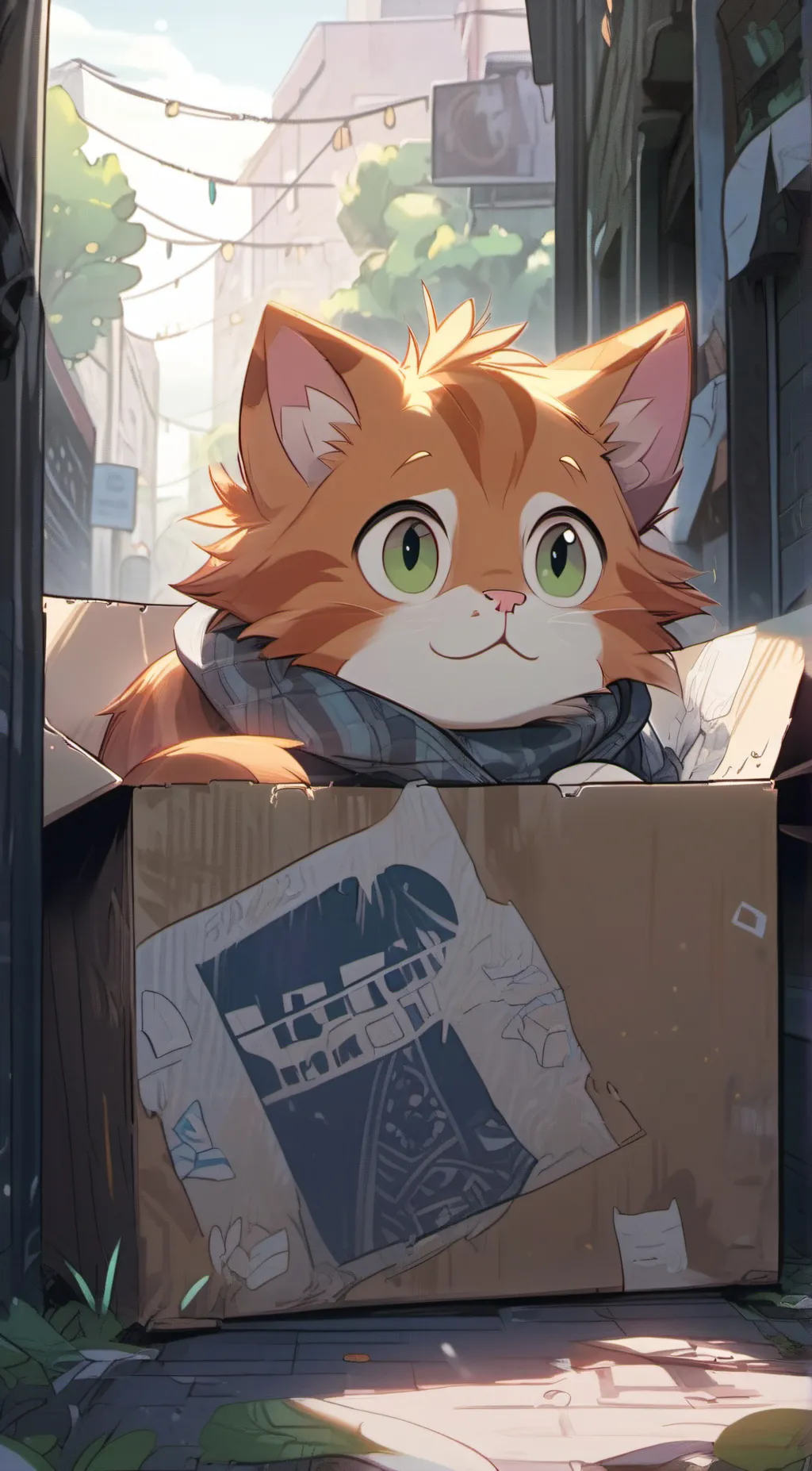 ai character: gingy background