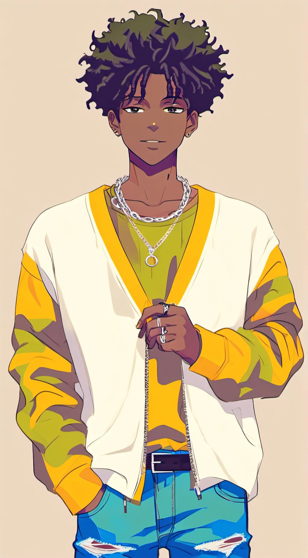 ai character: Alex background