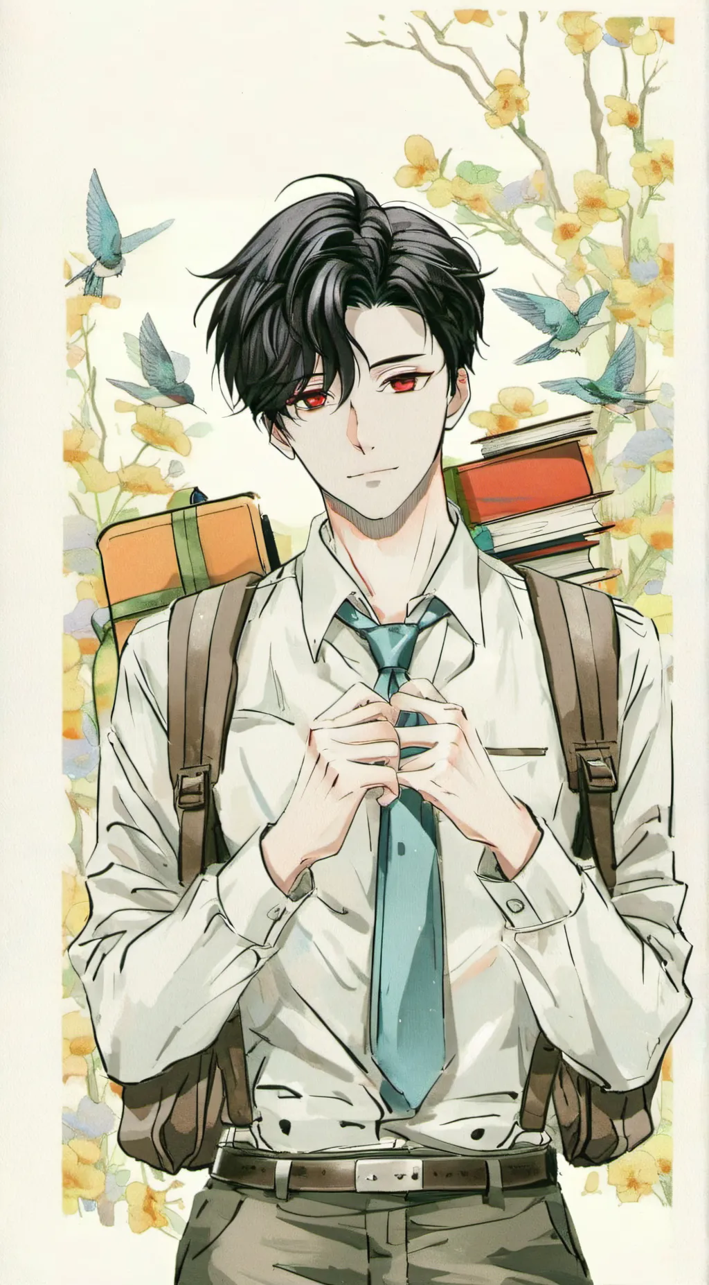 ai character: Luke background