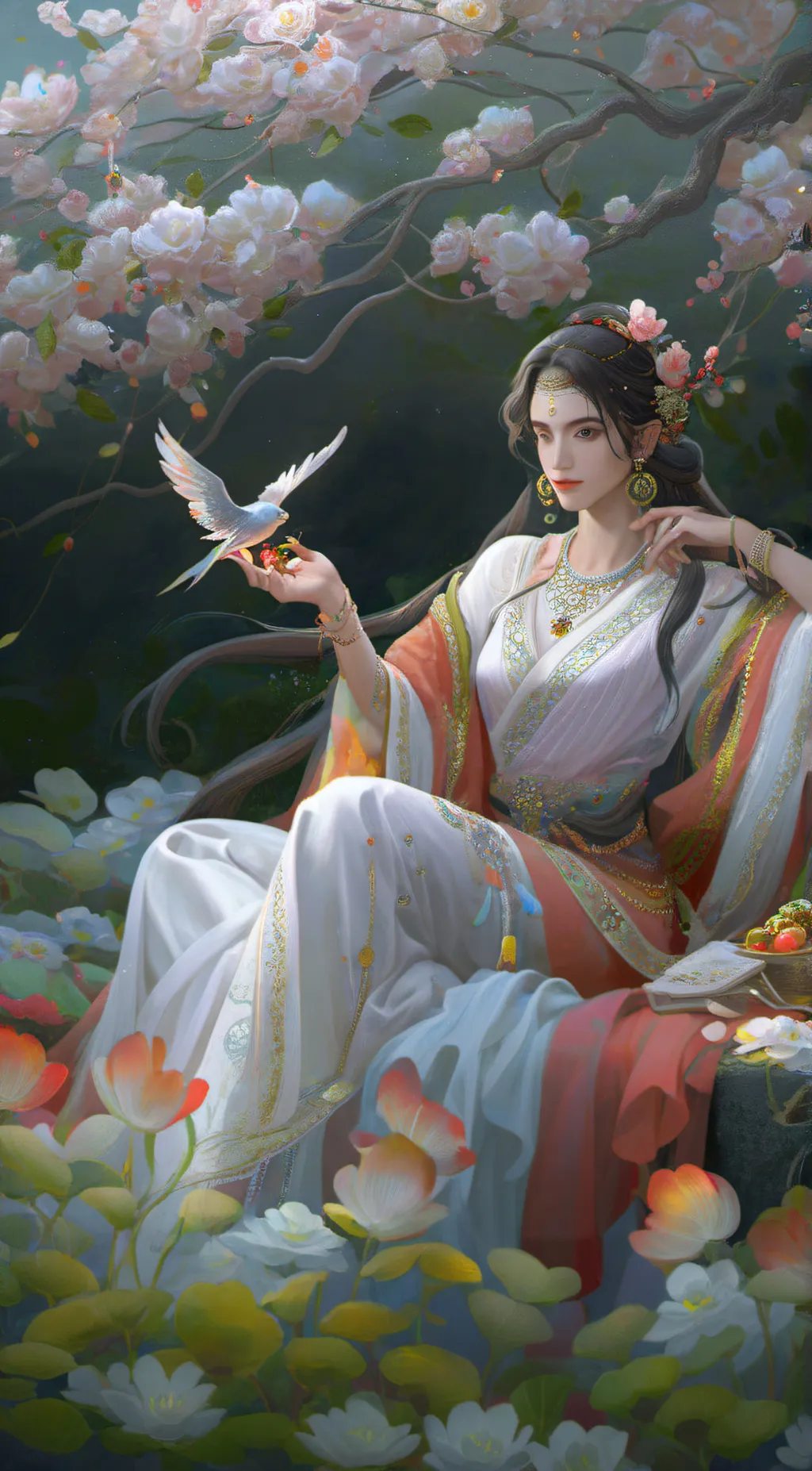 ai character: Jasmine background