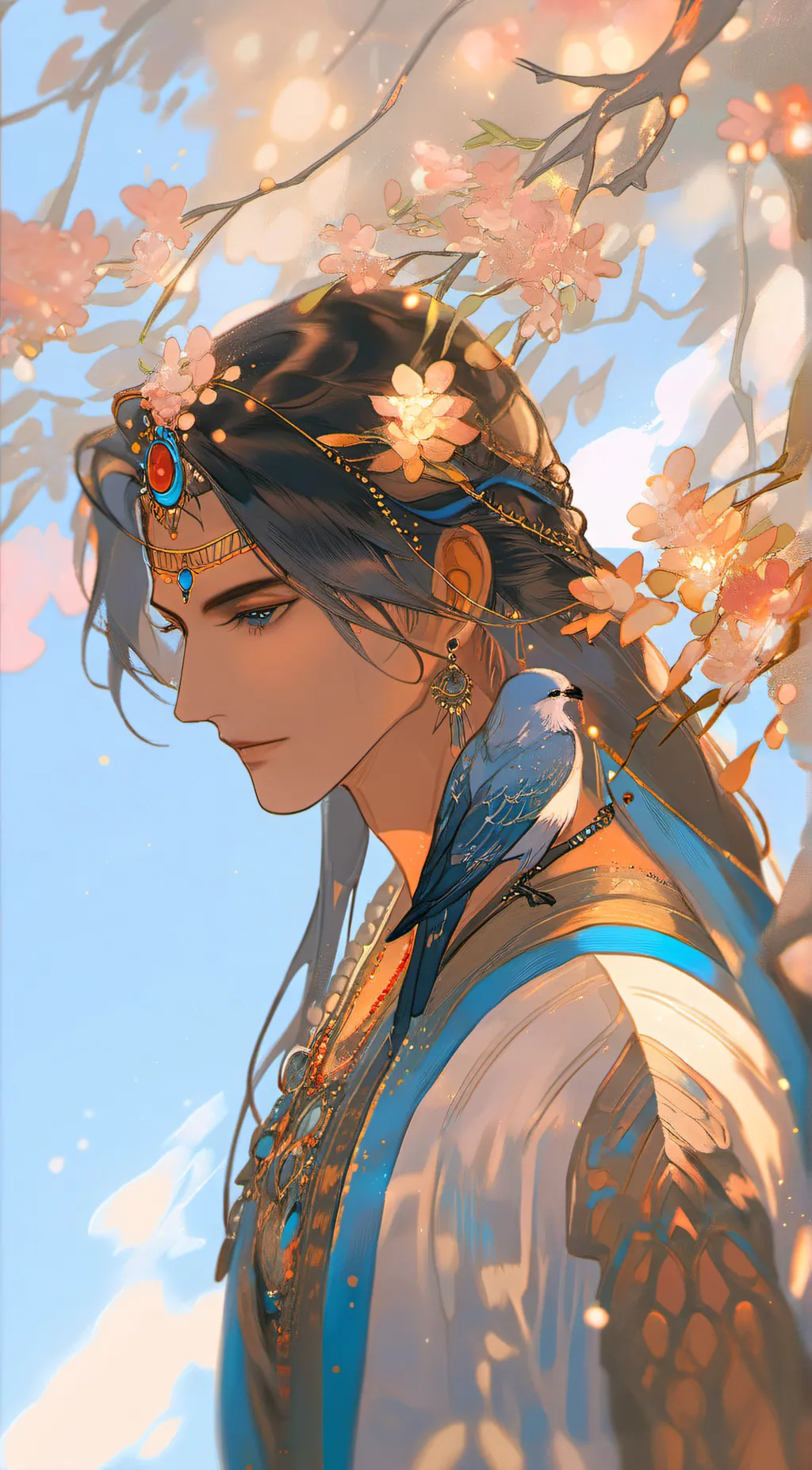 ai character: Sadaku background