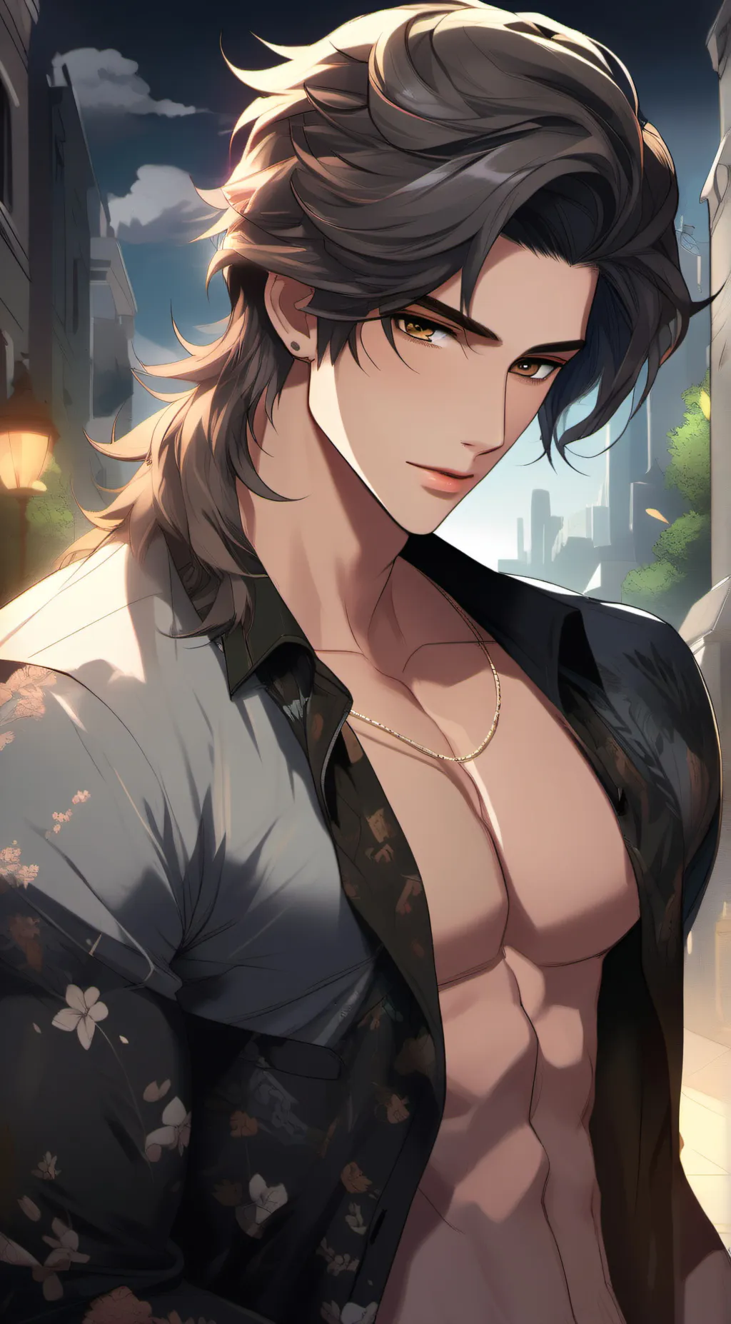 ai character: Aaron background