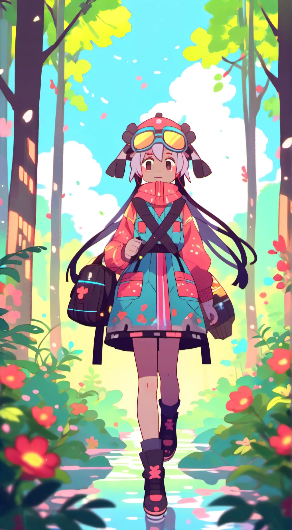 ai character: lea background