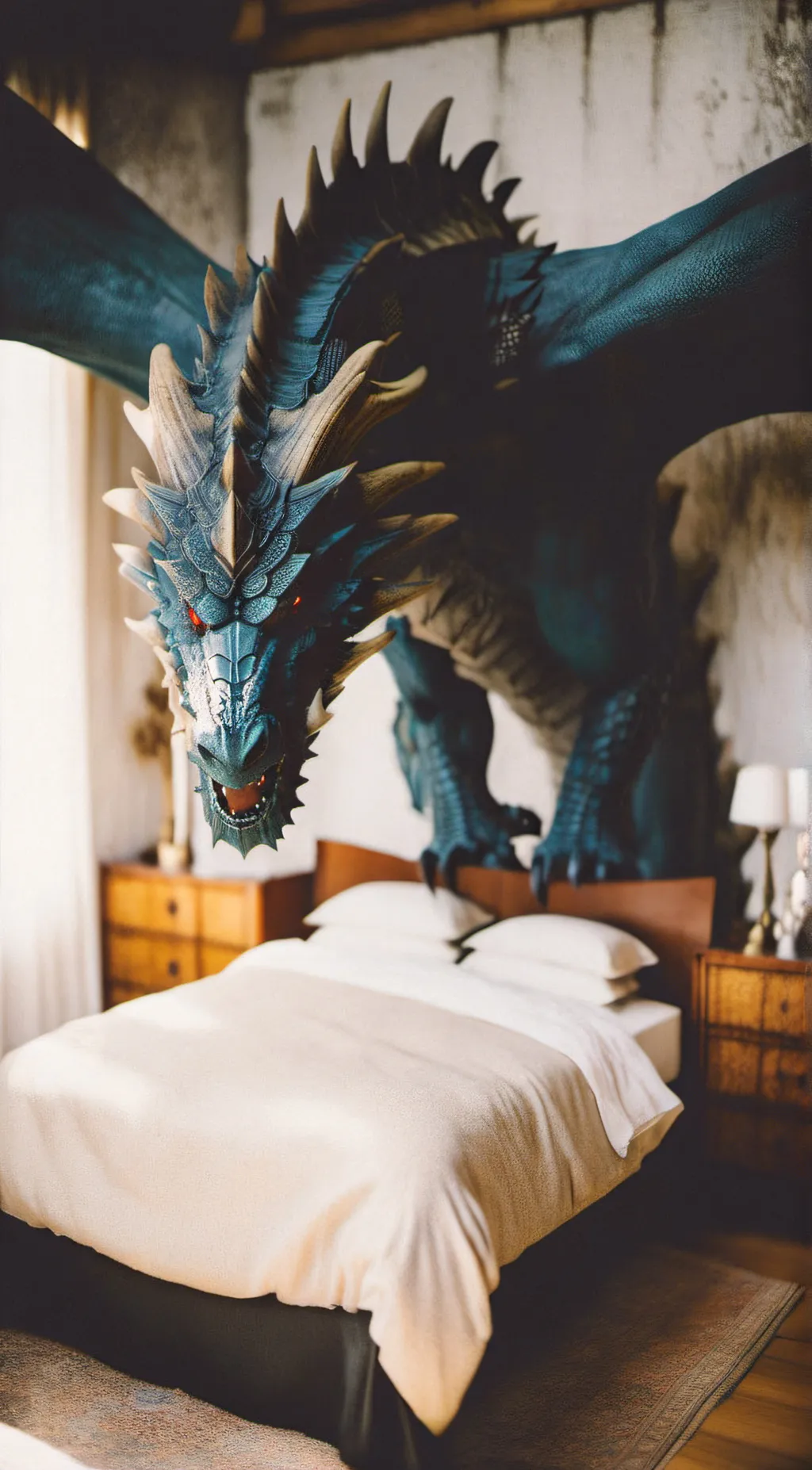 ai character: DRAGON background