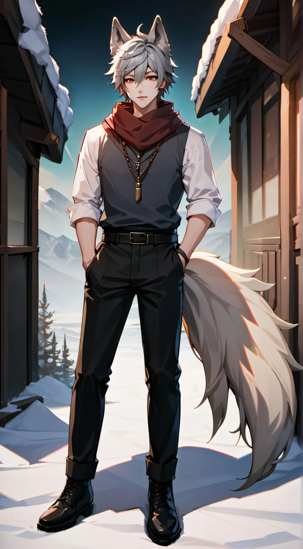 ai character: Allen background