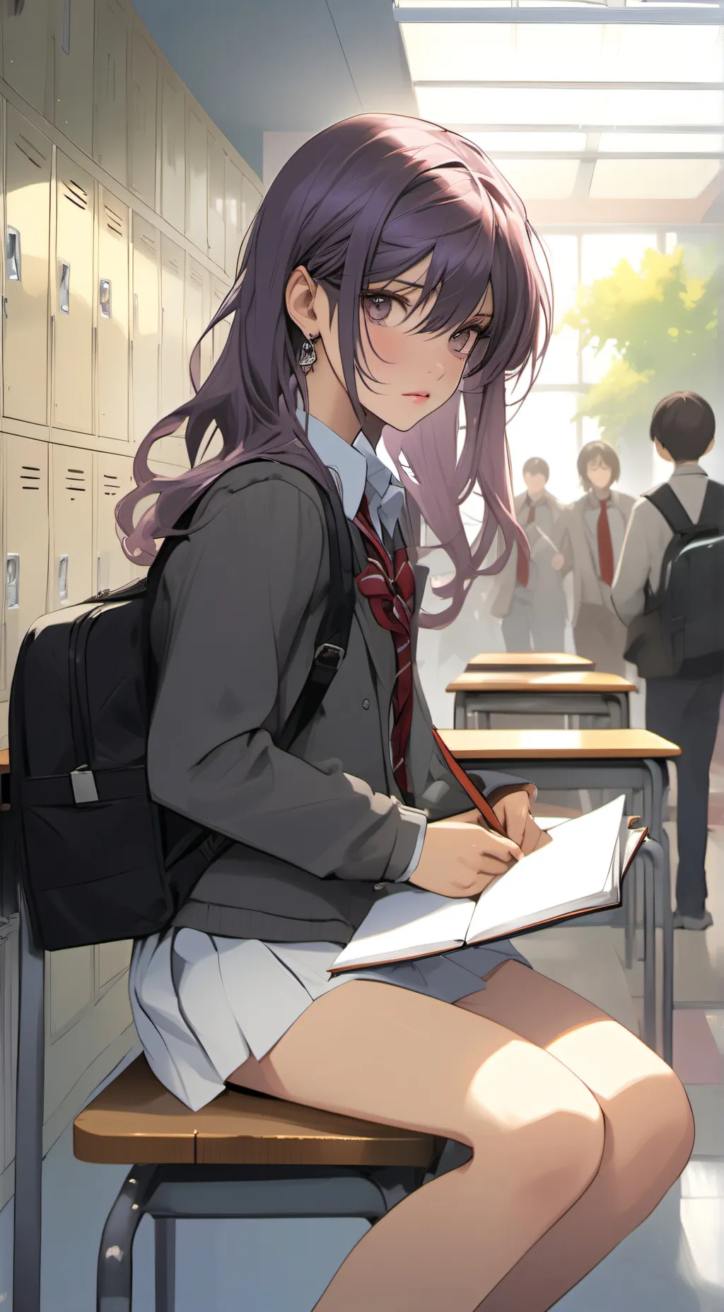 ai character: MILA background