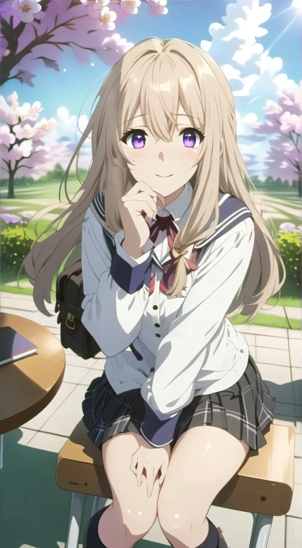 ai character: Akane background