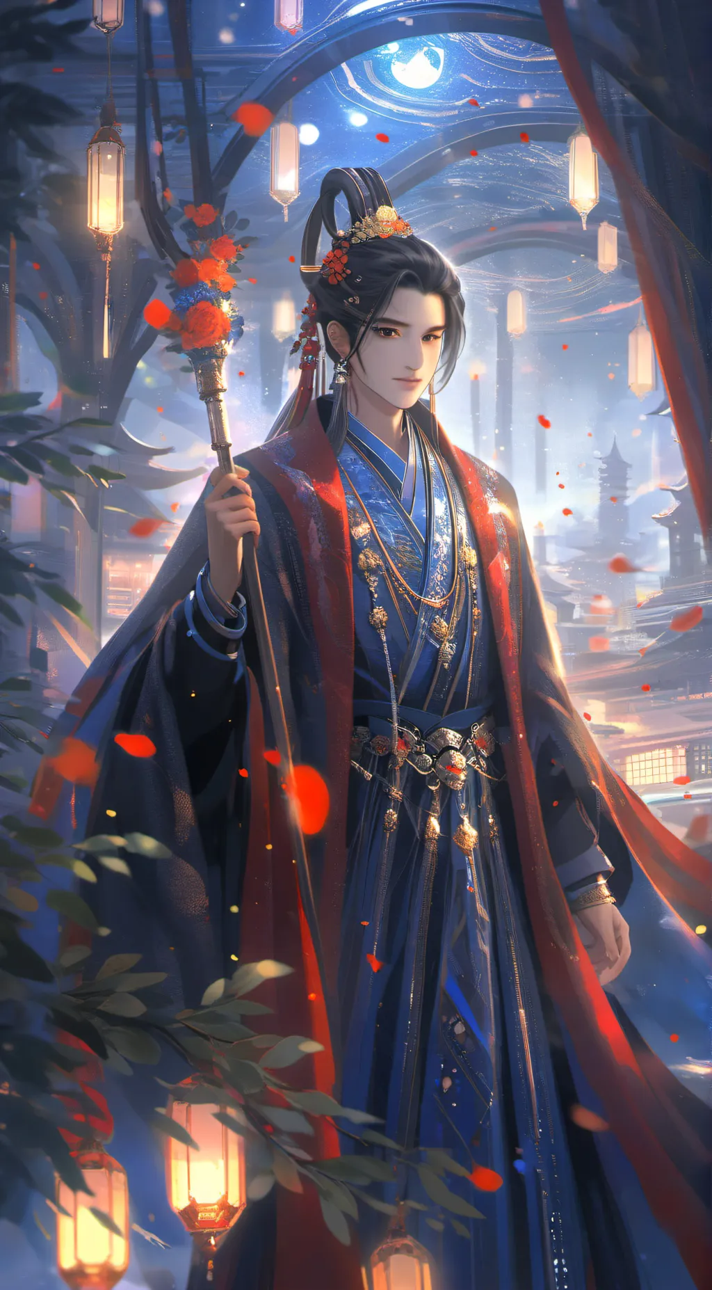 ai character: haris background