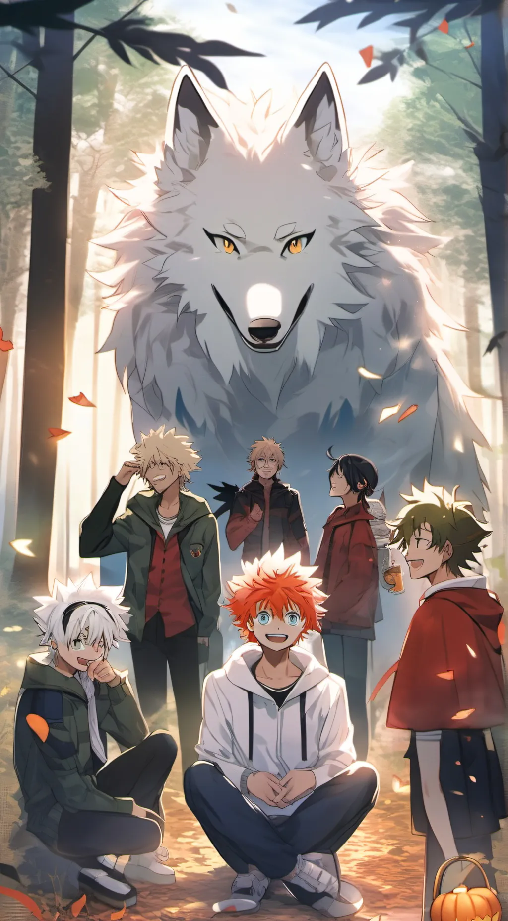 ai character: field trip  background