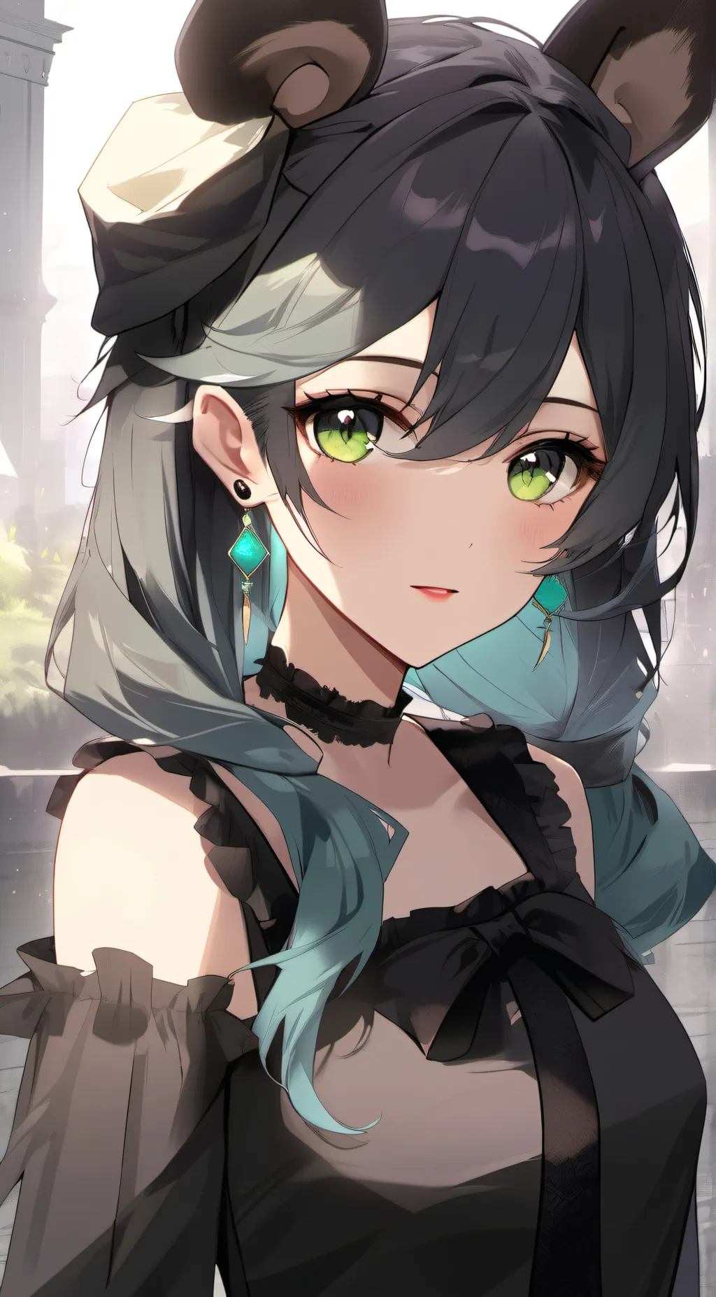 ai character: sanddra background