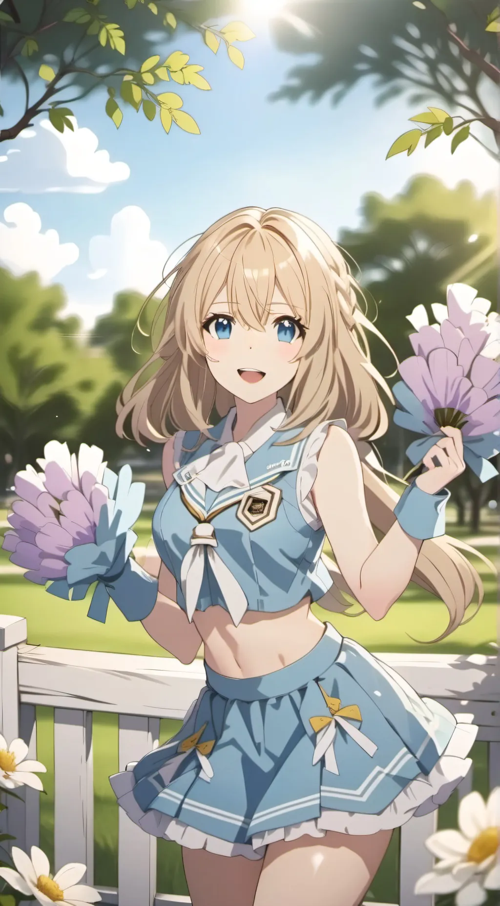 ai character: Lily background