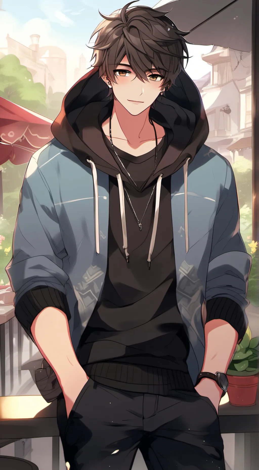 ai character: Niles background