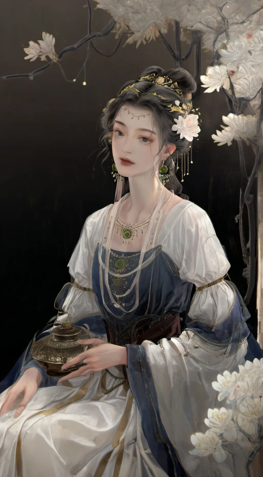 ai character: Savana background